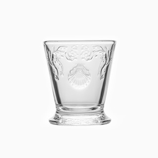 法国原产La Rochère凡尔赛系列平底酒杯玻璃杯水杯果汁杯 透明