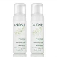 银联爆品日、凑单品：CAUDALIE 欧缇丽 葡萄洁面摩丝套装 150ml*2