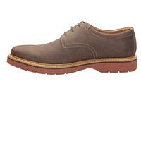Clarks Newkirk Plain 男士真皮休闲鞋 休闲鞋 Brown UK9.5