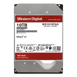 WD 西部数据 红盘 10TB SATA6Gb/s 256M 网络存储(NAS)硬盘