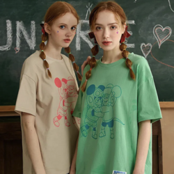 UNIFREE 舒克和贝塔卡通T恤