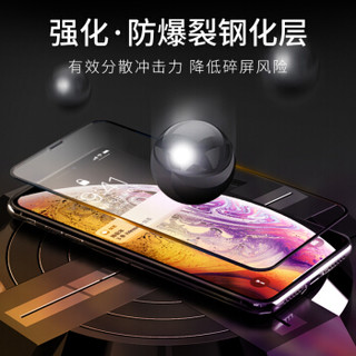 朗客 苹果 11/XR钢化膜 iphone11/ XR手机膜【9D纳米曲面】贴膜高清防爆无白边保护膜