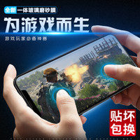 朗客 苹果11/XR磨砂钢化膜 iphone 11/XR磨砂防指纹全屏防刮防指纹贴膜