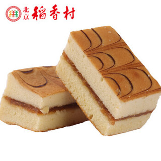 北京三禾稻香村糕点点心虎皮蛋糕4块装零食特产