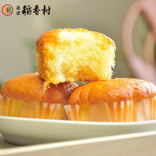 DXC 稻香村 三禾北京稻香村 北京特产 蛋糕糕点肉松饼 拔丝肉松蛋糕170g（6块装）