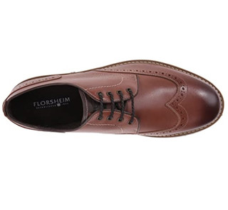 Florsheim Casey Casual Wingtip 男款休闲皮鞋