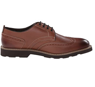 Florsheim Casey Casual Wingtip 男款休闲皮鞋