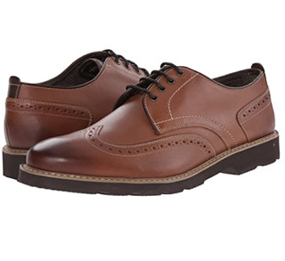 Florsheim Casey Casual Wingtip 男款休闲皮鞋