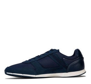 LACOSTE 拉科斯特 Menerva Sport系列系带平底男士休闲鞋运动鞋 Navy UK 9.5 