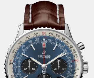 BREITLING 百年灵 腕表系列 AB0121211C1P2 百年灵航空计时1 B01计时腕表43 精钢 - 水银色