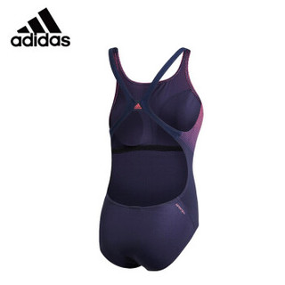 阿迪达斯 adidas 泳衣女士运动连体游泳衣 抗氯专业训练款 CY6027 粉色 M