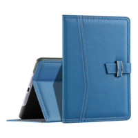 伟吉iPad mini4小清新系列保护壳 iPad mini4平板电脑保护套 孔雀蓝