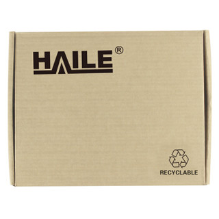 HAILE 海乐HC-810-2 百兆单模双纤一光二电光纤收发器传输距离20公里 光纤以太网介质转换器 光电转换器 1台