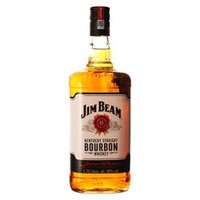 白占边 金宾肯塔基波本威士忌洋酒Jim Beam 1.75L 1750ml大瓶装 *2件