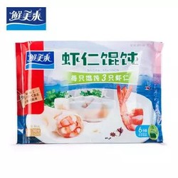 鲜美来 虾仁馄饨 300g 12只 *7件