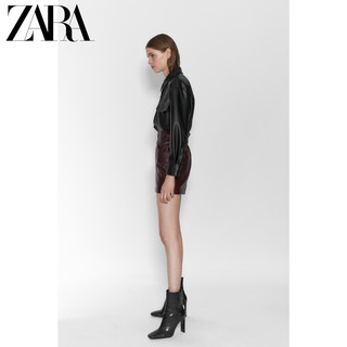 ZARA【打折】TRF 女装 仿皮迷你裙 05427150606