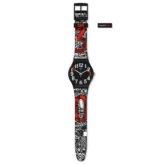 SWATCH 斯沃琪 SPECIALS系列 SUOZ322 中性石英手表