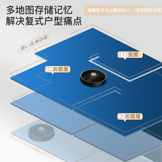 日本uoni由利扫地机器人家用全自动云智能鲸吸尘扫洗拖擦地一体机