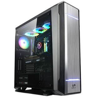 NINGMEI 宁美 魂 GI58 台式机 黑色(酷睿i9-10900KF、RTX 3080 12G、16GB、500GB SSD、水冷)