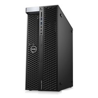 DELL 戴尔 Precision T5820 工作站台式机 黑色 (至强W-2265、RTX A6000 48G、128GB、1TB SSD+8TB HDD、风冷)