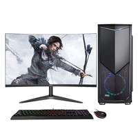AOC 战神816 A816HB606 27英寸台式机 酷睿i5-9400F 8GB 480GB SSD GTX1650 4G