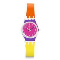 SWATCH 斯沃琪 TCORE REFRESH系列 LW165 女士石英手表