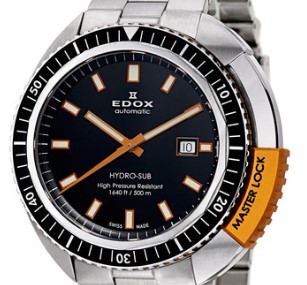 EDOX 依度 HYDRO-SUB系列 80301-3NOM-NIN 男款机械表