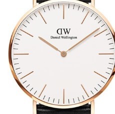 Daniel Wellington 丹尼尔惠灵顿 DW00100007 情侣石英手表