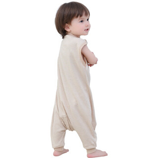 童颜 婴儿睡袋春夏薄款单层无袖宝宝分腿睡袋儿童春夏季空调房防踢被 XL