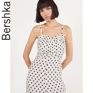 Bershka 02722326712 女士波点吊带连体长裤