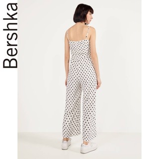 Bershka 02722326712 女士波点吊带连体长裤