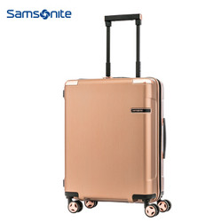 Samsonite/新秀丽拉杆箱万向轮行李箱男女旅行箱时尚明星同款登机箱DC0 20英寸金色