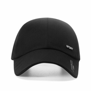 百尚意特 棒球帽 男女同款遮阳帽韩版防晒户外运动休闲帽 JWX701 黑色