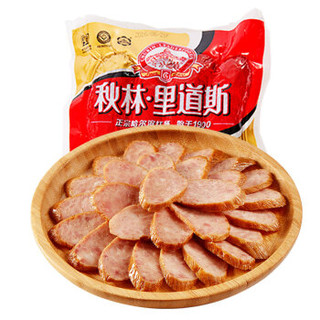 秋林里道斯 哈尔滨红肠儿童肠400g/袋 减少20%食盐 生鲜速食 瘦肉型红肠