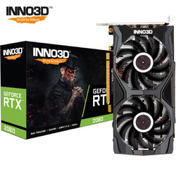 Inno 3D 映众 GeForce RTX2060 黑金至尊版 6GB 显卡 + FSP 全汉 蓝暴炫动Ⅱ代 电源 600W