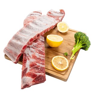肉掌门 丹麦进口猪肋排 1kg