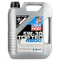 LIQUI MOLY 力魔 顶技4600 全合成机油 5W-30 C3 SN/CF 5L 德国原装进口