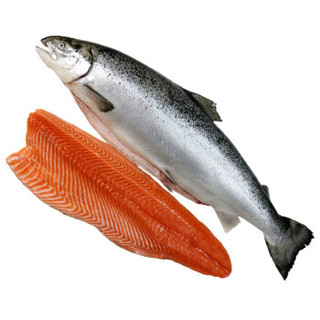 巴鲜岛 智利进口三文鱼整条  5.5kg左右 整条