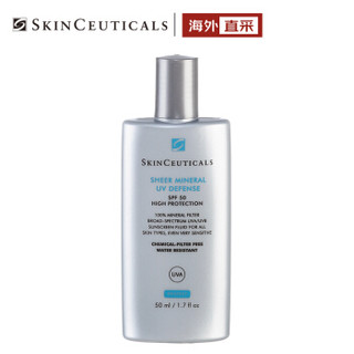 SKINCEUTICALS 修丽可 臻薄物理防晒 SPF50+ PA++++ 50ml *2件