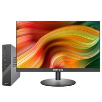 topfeel 极夜 T68M Pro 23.8英寸台式机 酷睿i5-7400 8GB 256GB SSD  