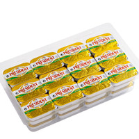 PRÉSIDENT 总统 President） 法国进口发酵型动脂黄油 咸味 10g*36粒一盒  早餐 面包 烘焙