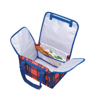膳魔师（THERMOS）野餐盒4件套多功能便当盒户外便携旅游野餐包日系风专用保温保冷袋DJF-400 野餐盒4件套