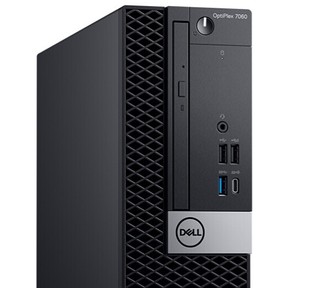 DELL 戴尔 OptiPlex 7060MT 八代酷睿版 19.5英寸 商务台式机 黑色 (酷睿i7-8700、核芯显卡、4GB、1TB HDD、风冷)