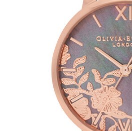 OLIVIA BURTON 奥利·维亚布顿 Lace Detail系列 OB16MV92 女士石英手表