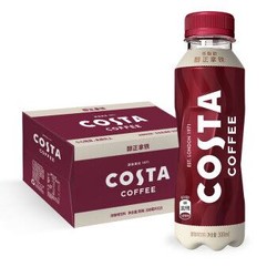 京东PLUS会员:COSTA COFFEE 醇正拿铁浓咖啡饮料 300ml*15瓶 *2件