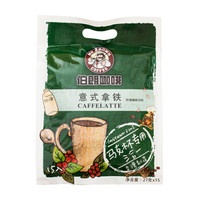 伯朗(MR.BROWN) 意式拿铁即溶咖啡饮料 27g*15袋 台湾进口 *4件