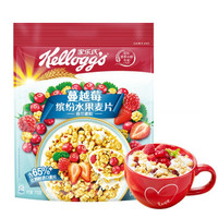 家乐氏（Kellogg‘s） 谷兰诺拉水果麦片 代餐营养早餐谷物麦片 蔓越莓712g *3件