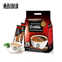 越南进口 三合一速溶咖啡400g 原味咖啡 25杯
