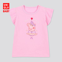 婴儿/幼儿 (UT) Peppa Pig 印花T恤 (短袖T恤) 424727 优衣库