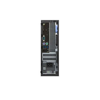 DELL 戴尔 OptiPlex 5070 SFF 九代酷睿版 23英寸 商务台式机 黑色 (酷睿i5-9500、核芯显卡、8GB、512GB SSD、风冷)